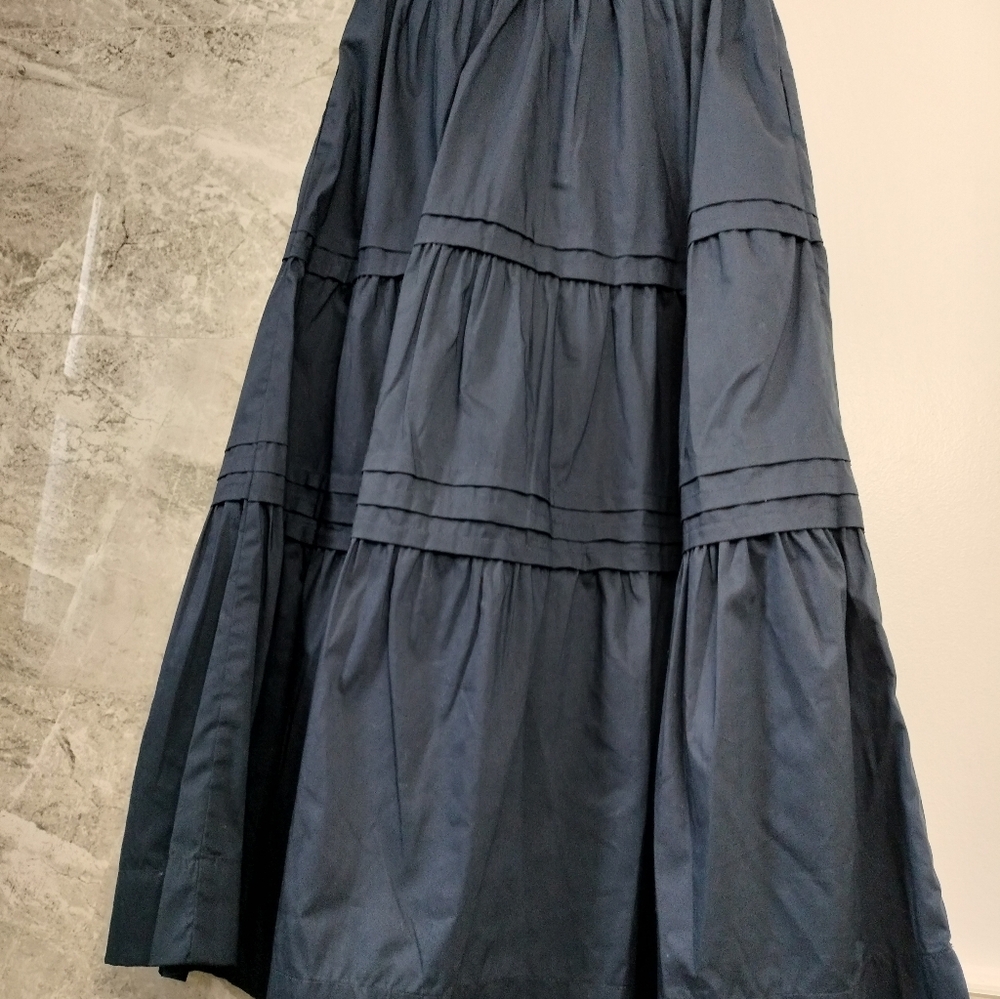 Black 3-Tiered Philosophy Skirt